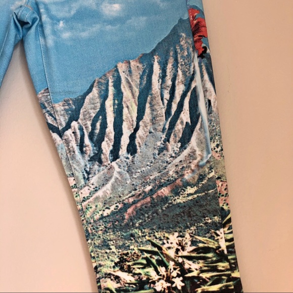 MOTHER Looker Skinny Ankle Crop Jeans Paradise 26 - Picture 5 of 16